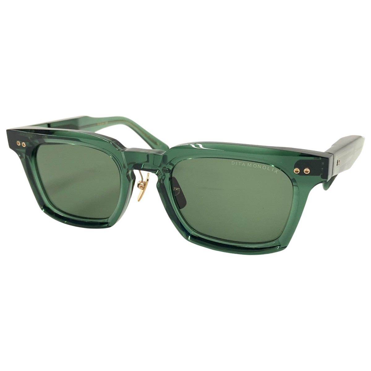 〇〇【中古】DITA ONOLIX モノリクス 55□22-148 アイウェ サングラス DTS750-A-02AF グリーン Aランク