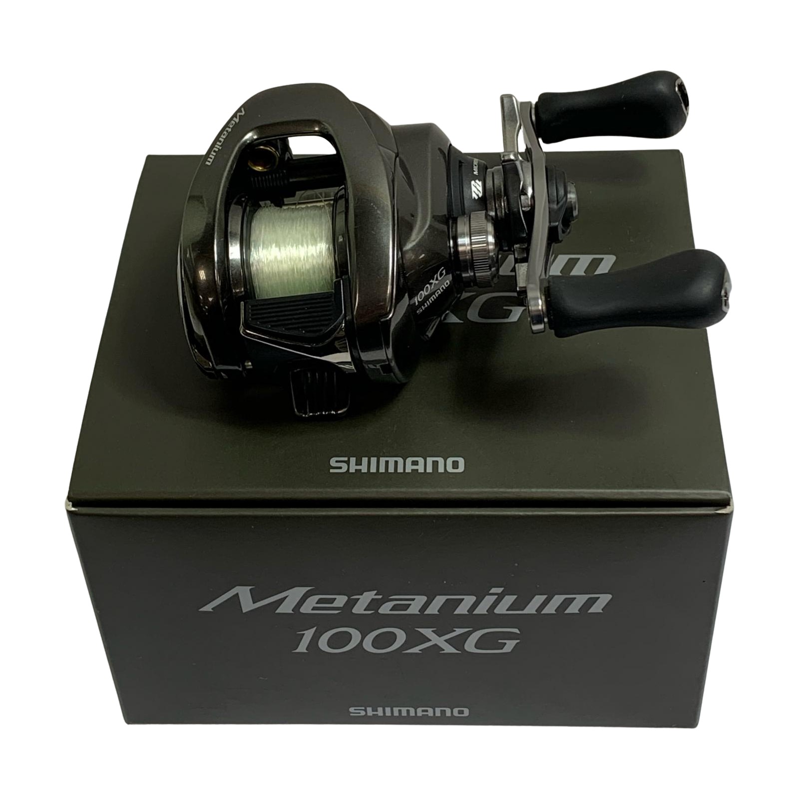 ★★【中古】SHIMANO シマノ 23メタニウム 100XG 箱・取説付 ベイトリール 046130 Bランク