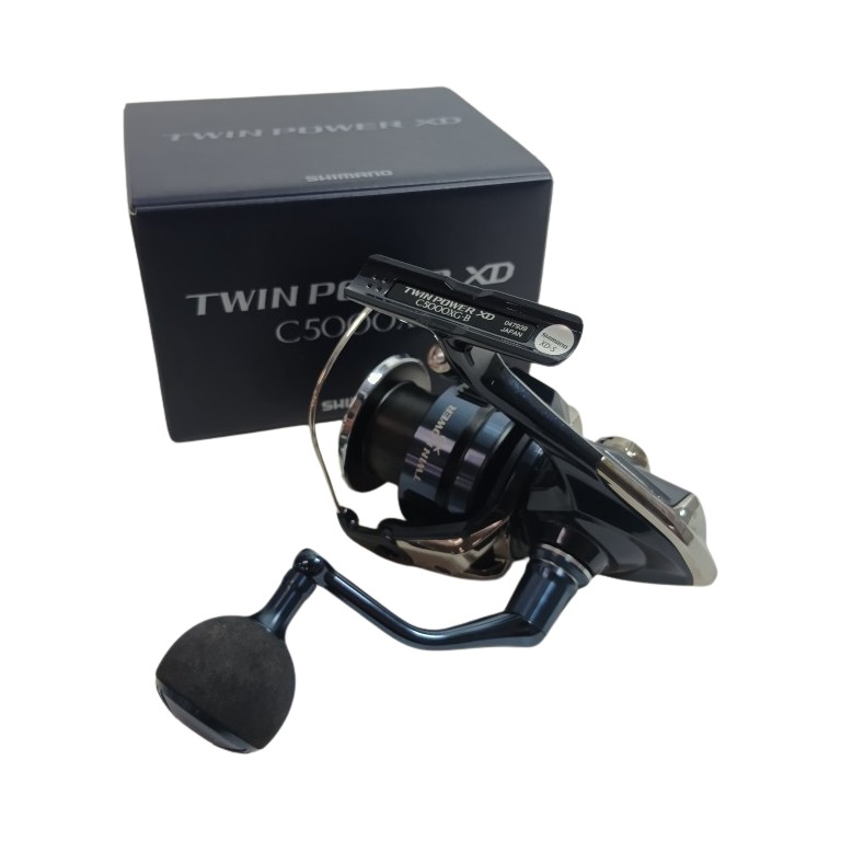【中古】SHIMANO シマノ 047939 釣り銭機材 木管 スピニングリール 25ツイン力強さXDC5000XG 度合いB 箱付 B位置づける