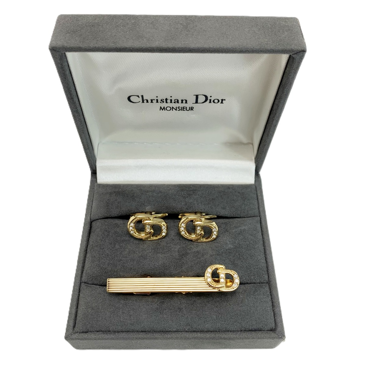 楽天市場】Christian Dior【クリスチャンディオール】タイピン・カフス