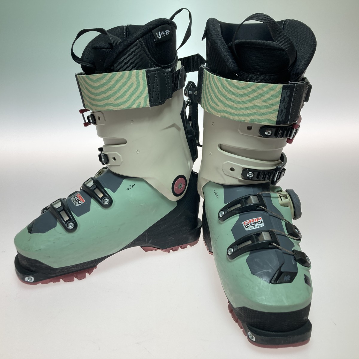 【中古】K2 ケーツー Mindbender 115 W BOA スキーの板ブーツ レディース うしろ側カントリー 25-25.5珊 気魂294粍 C位置づける