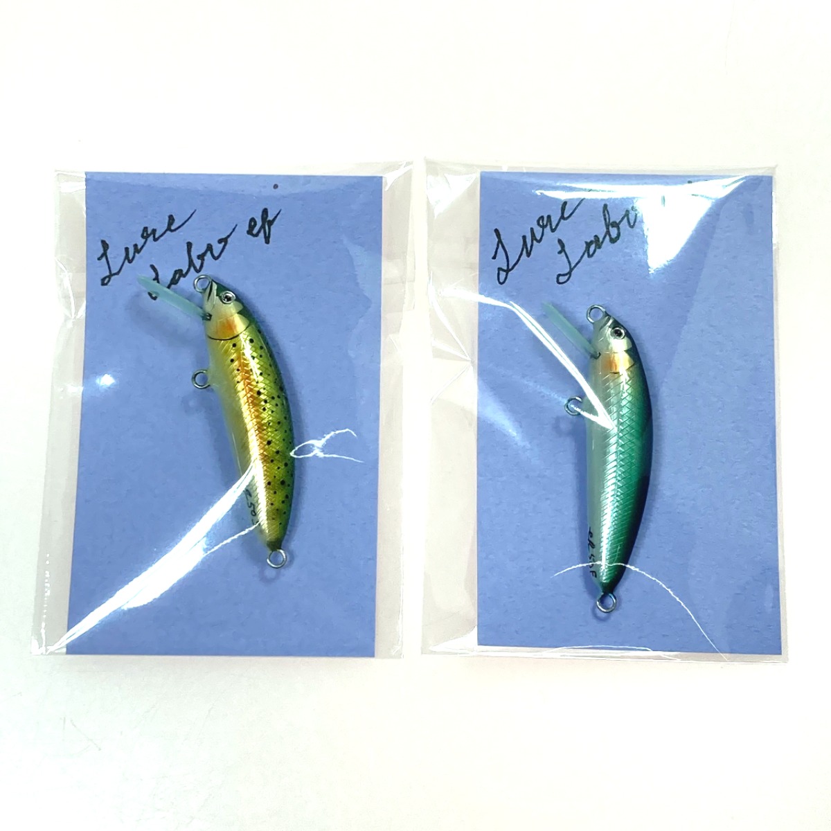 【中古】Lure Labo ミノー 2個セット ef50S / ef50F ルアー Aランク