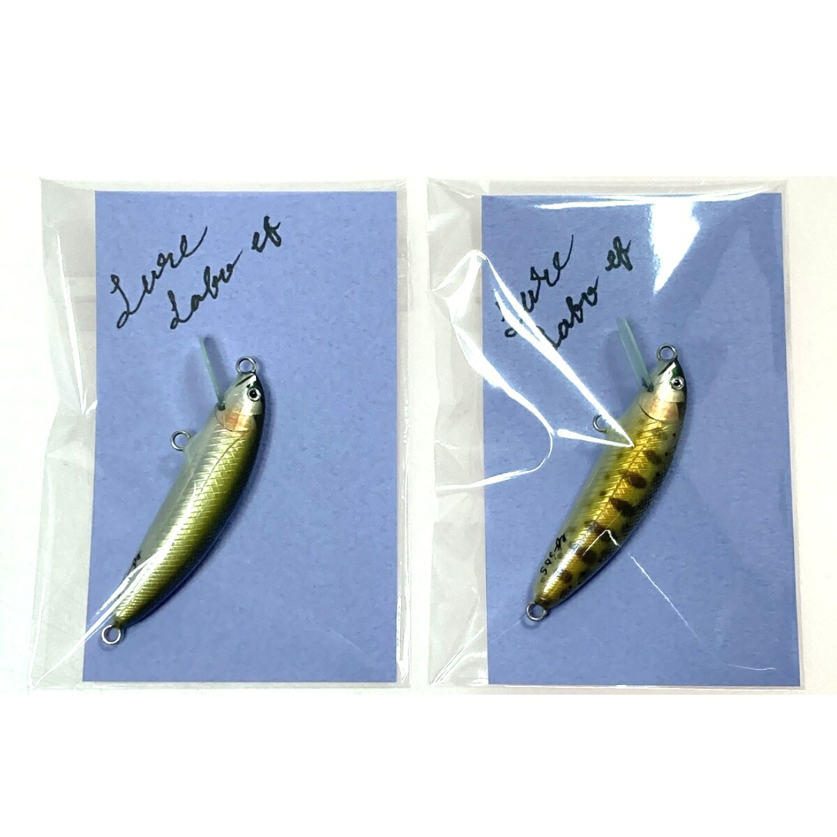 【中古】Lure Labo ミノー 2個セット ef50S / ef50F ルアー Aランク
