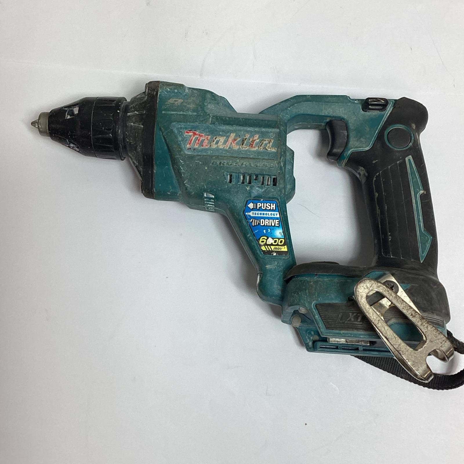 ♭♭【中古】MAKITA マキタ 18V 充電式スクリュードライバー　本体のみ　汚れあり FS600D Cランク