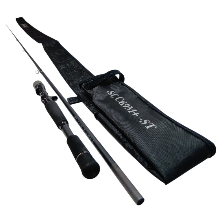 【エントリーポイント10倍｜7/19 20:00-7/26 1:59】【送料無料】【中古】DAIWA ダイワ 05806808 釣り用品 ロッド バスロッド ブラックレーベル SC C69M+ -ST 程度AB 袋付 Aランク｜リサイクルビッグバン店