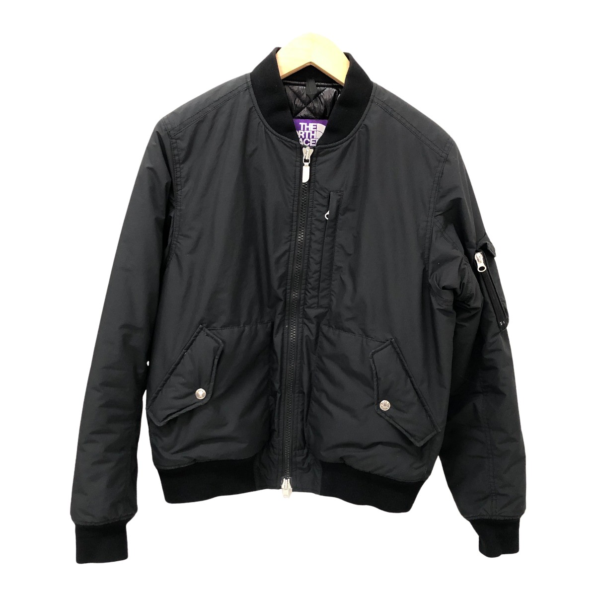 □□【中古】THE NORTH FACE ザノースフェイス ジャケット フィールドジャケット SIZE M PURPLE LABEL NY2556N ブラック Bランク