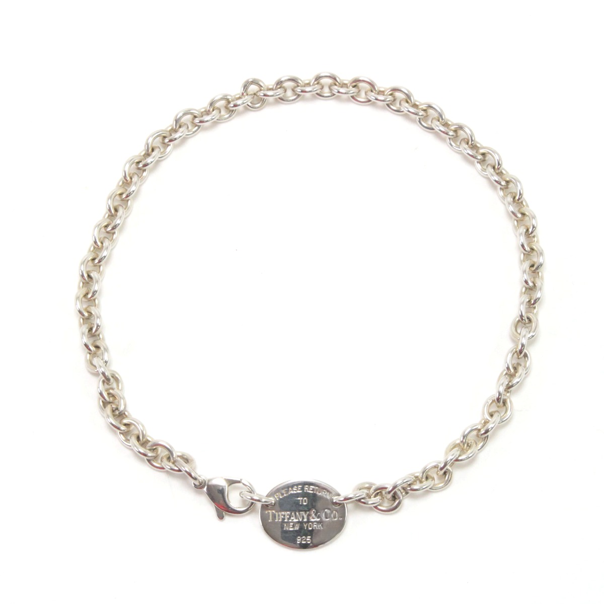 楽天市場】ティファニー オメガチョーカー プレートネックレス