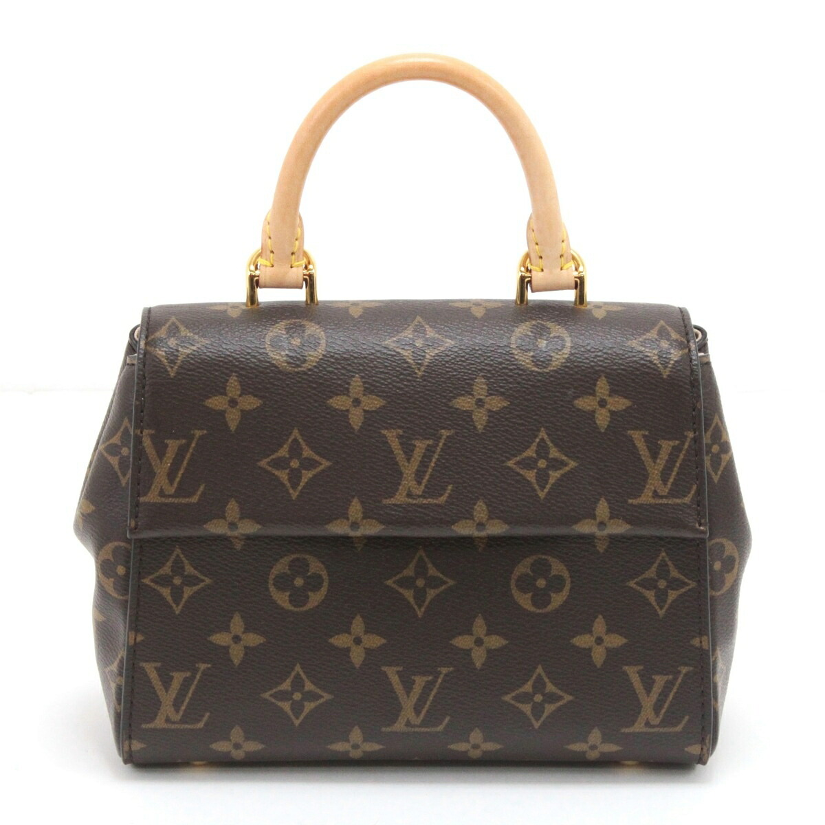 【エントリーポイント10倍｜7/19 20:00-7/26 1:59】【送料無料】【中古】LOUIS VUITTON ルイヴィトン モノグラム クリュニーBB 2WAYハンドバッグ M46055 ブラウン Bランク｜リサイクルビッグバン店