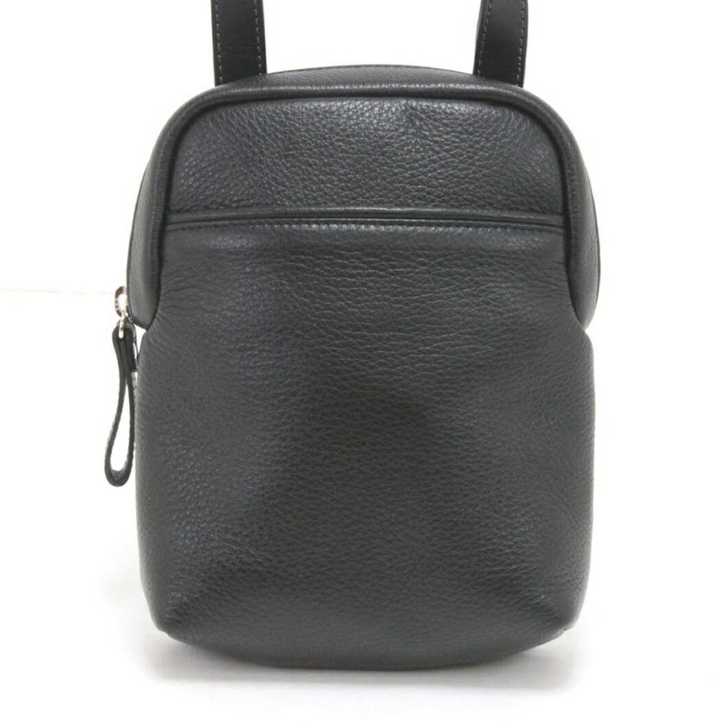 【中古】Somes Saddle ソメスサドル キャバレッティ ショルダーバッグ ブラック Aランク