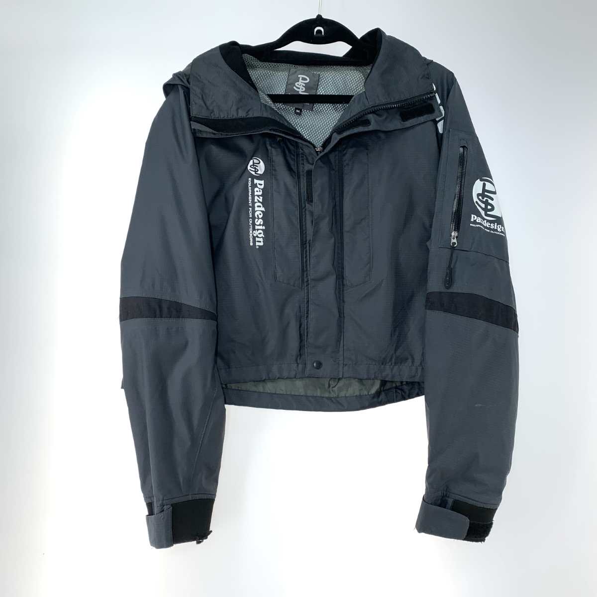 ●●【中古】Pazdesign パズデザイン ウェーティングジャケット SIZE M グレー Bランク