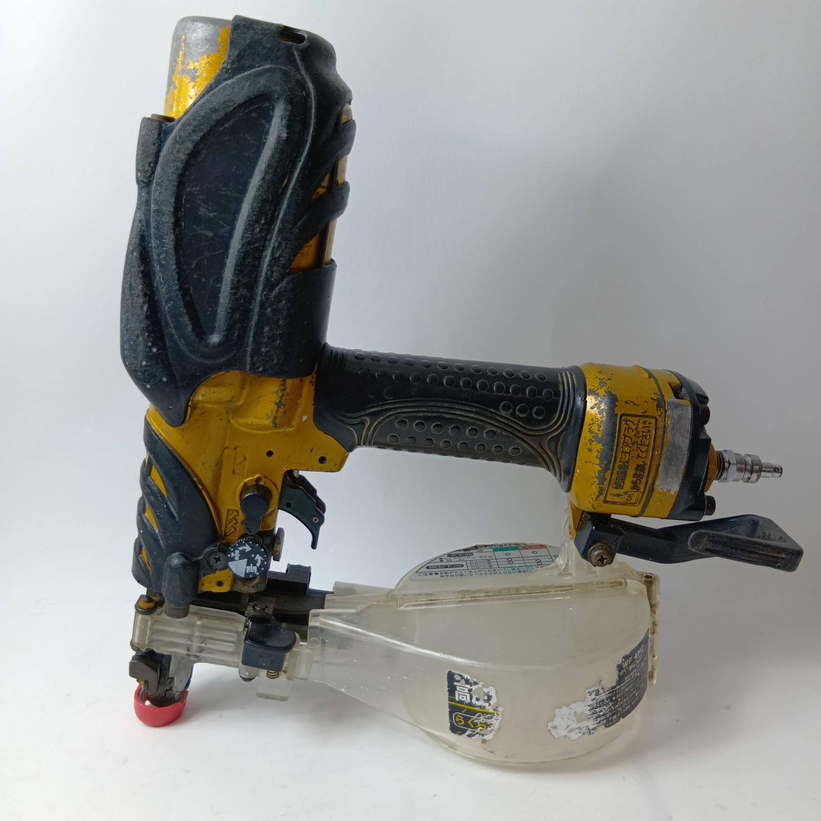 【中古】HITACHI 日立 ねじ打ち機 高圧 41mm 371964 本体のみ WF4H2 ゴールド Cランク｜リサイクルビッグバン店