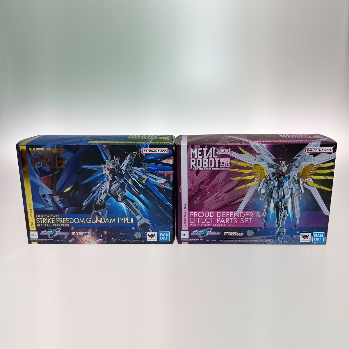 【中古】BANDAI バンダイ 機動戦士ガンダムSEED FREEDAM METALROBOT魂 ストライクフリーダムガンダム弐式 パーツセット ZGMF-A262B Sランク