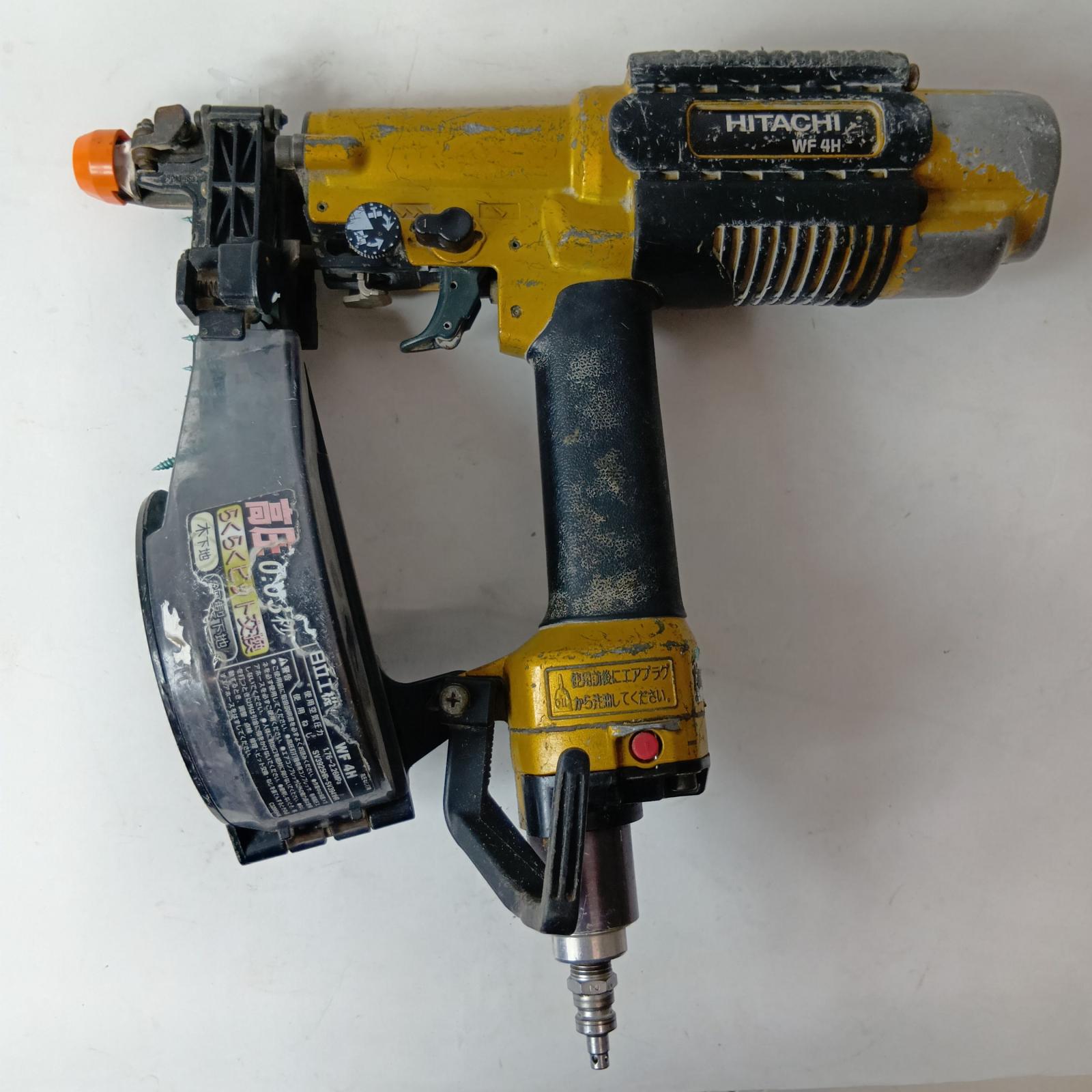 【中古】HITACHI 日立 大気圏物の具 大気圏釘打ち WF4H 高圧 本体のみ C序列付ける