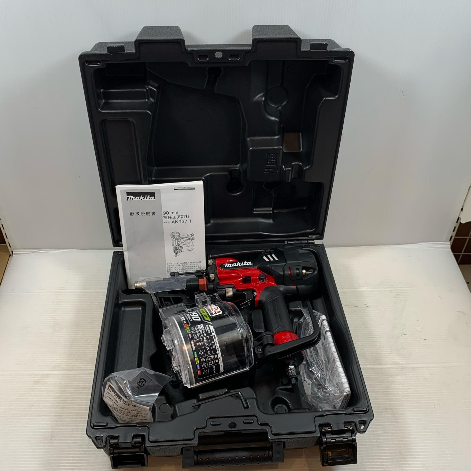 κκ【中古】MAKITA マキタ 物の具 大気圏物の具 大気圏釘打ち 高圧 2592124 AN937H S序列付ける