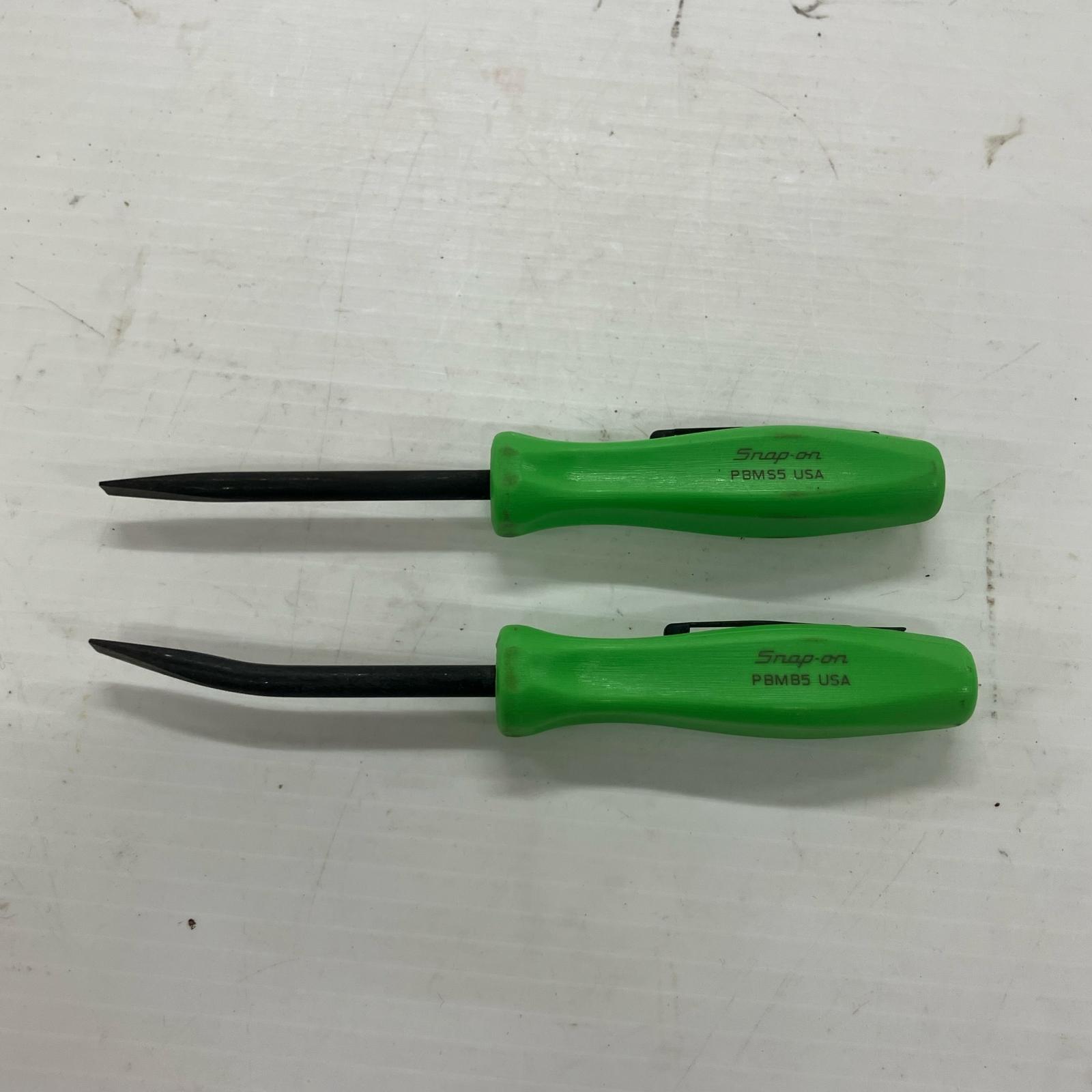 【中古】Snap-on スナップオン ミニポケットプライバー2本書き割り PBMS5/PBMB5 B序列付ける