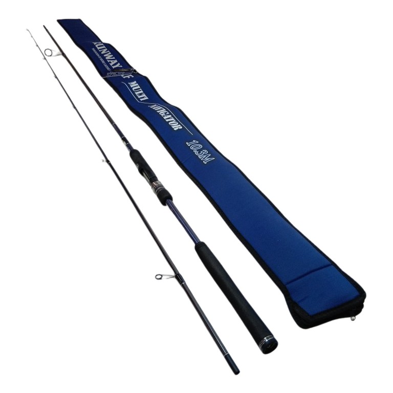 【中古】XESTA ﾗﾝｳｪｲSRF 10.3M 釣り用品 ロッド ショアジギングロッド マルチナビゲーター キズ有 程度B 袋付 Bランク