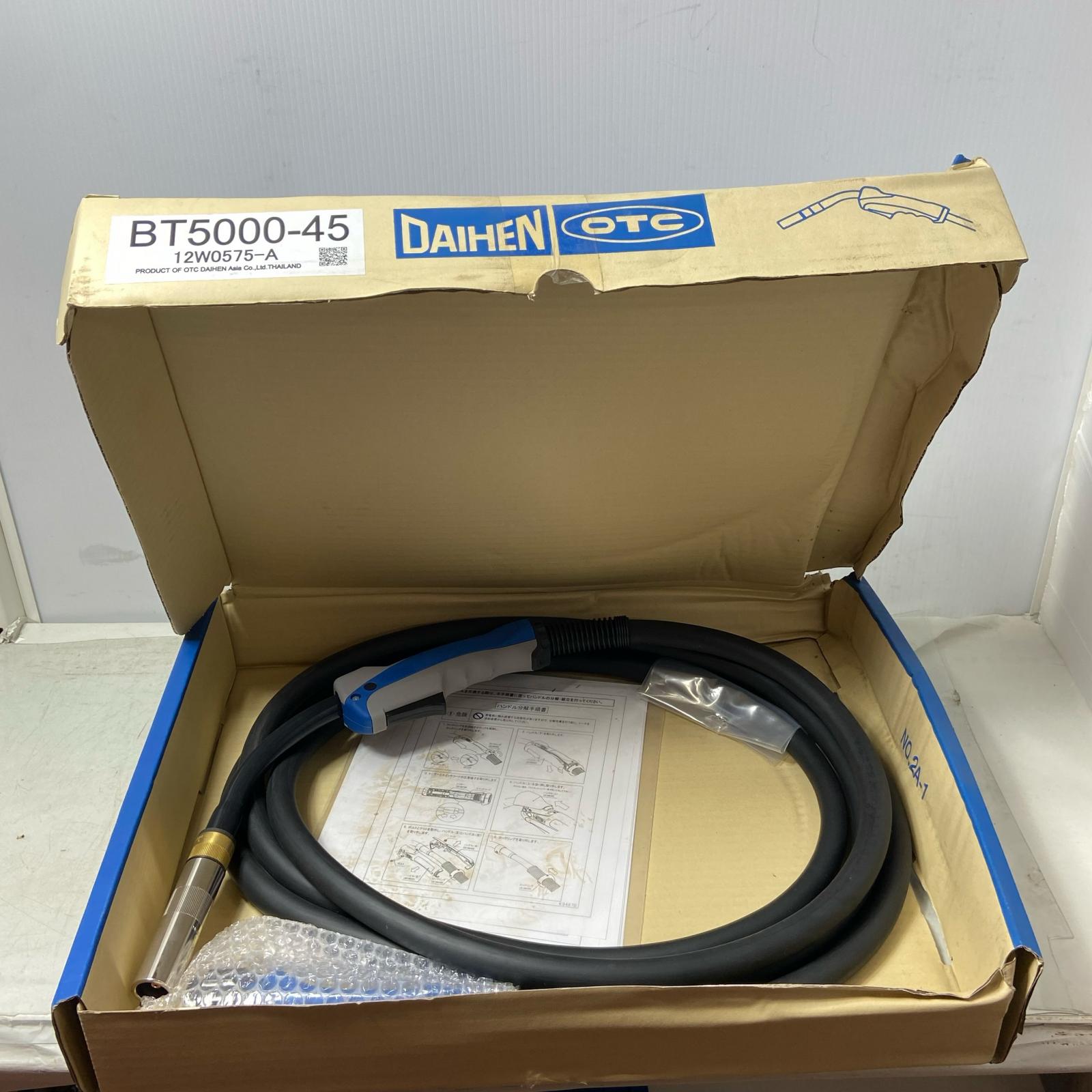 ΦΦ【中古】DAIHEN ダイヘンブルートーチ 判定基準500A  4.5m BT5000-45 S序列付ける