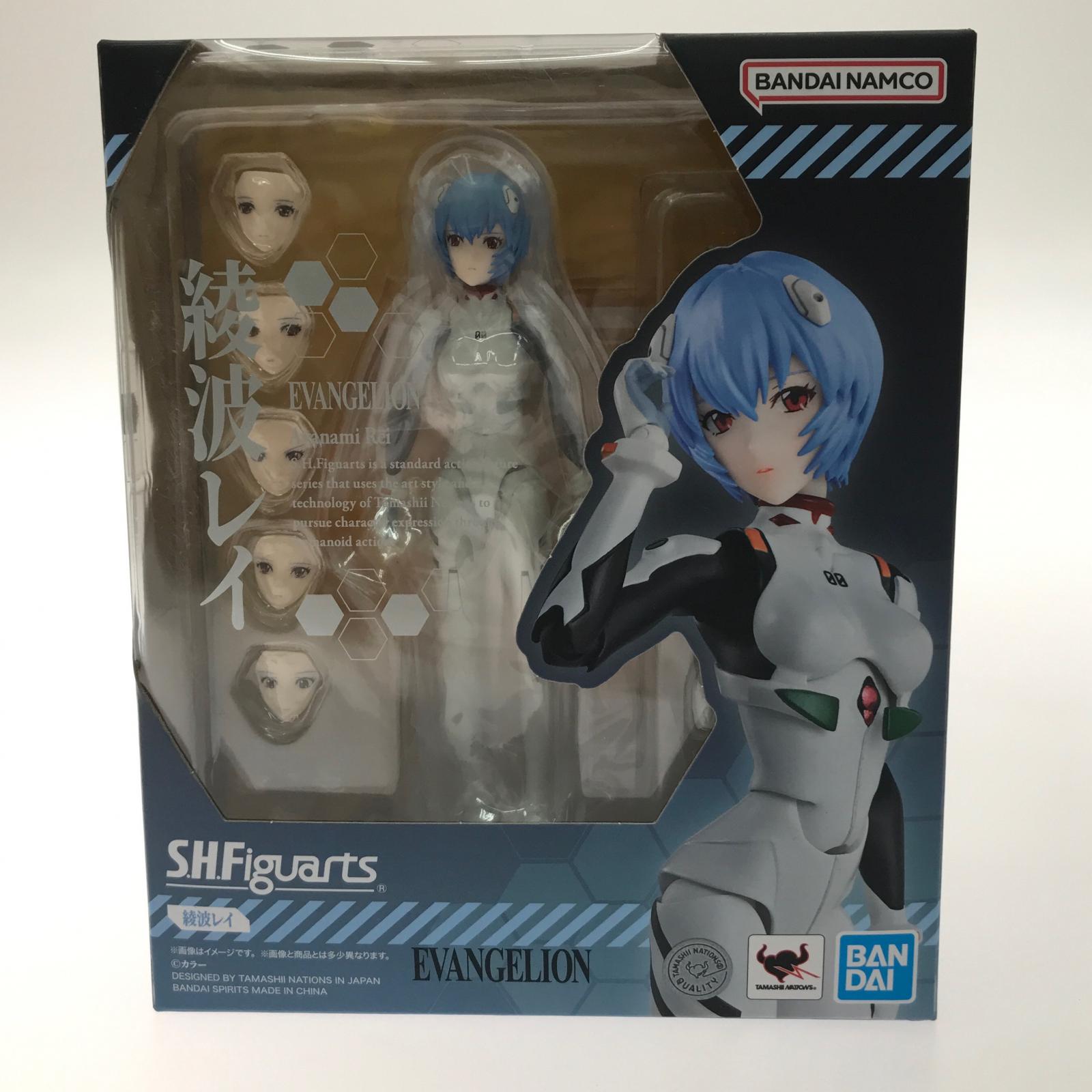 ▼▼【中古】 フィギュア S.H.Figuarts 綾波レイ 「ヱヴァンゲリヲン新劇場版」 Sランク