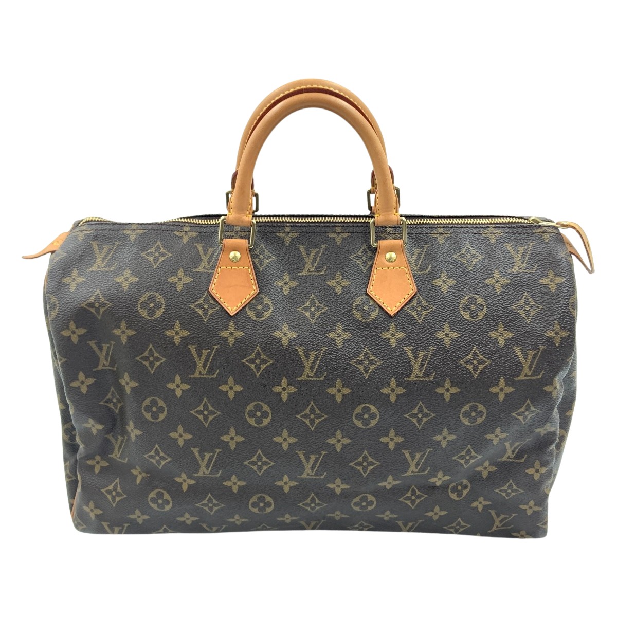 〇〇【中古】LOUIS VUITTON ルイヴィトン モノグラム スピーディ40 ボストンバッグ ハンドバッグ M41522 ブラウン Bランク