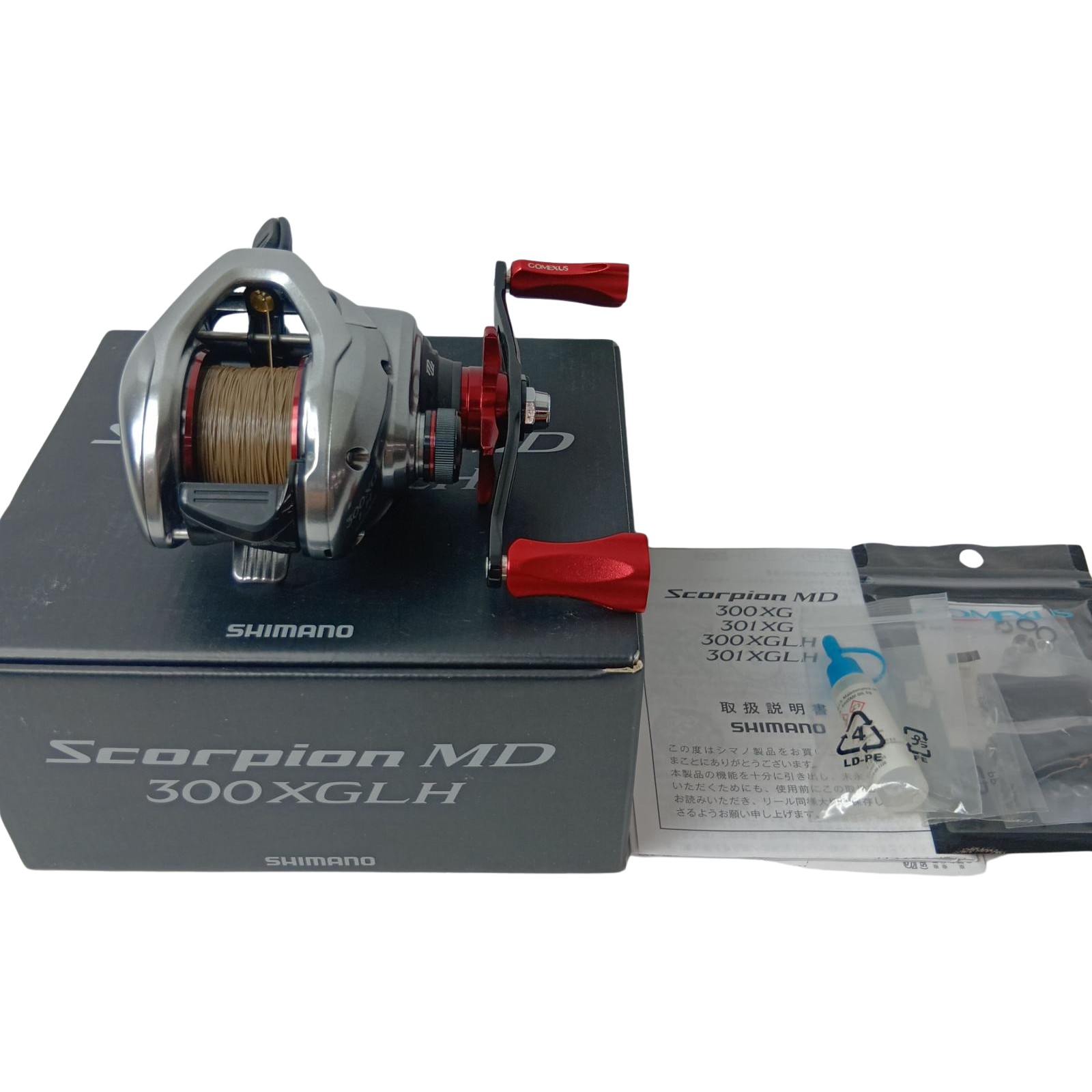 【中古】SHIMANO シマノ ベイトリール 043597 21スコーピオンMD 300XGLH Bランク