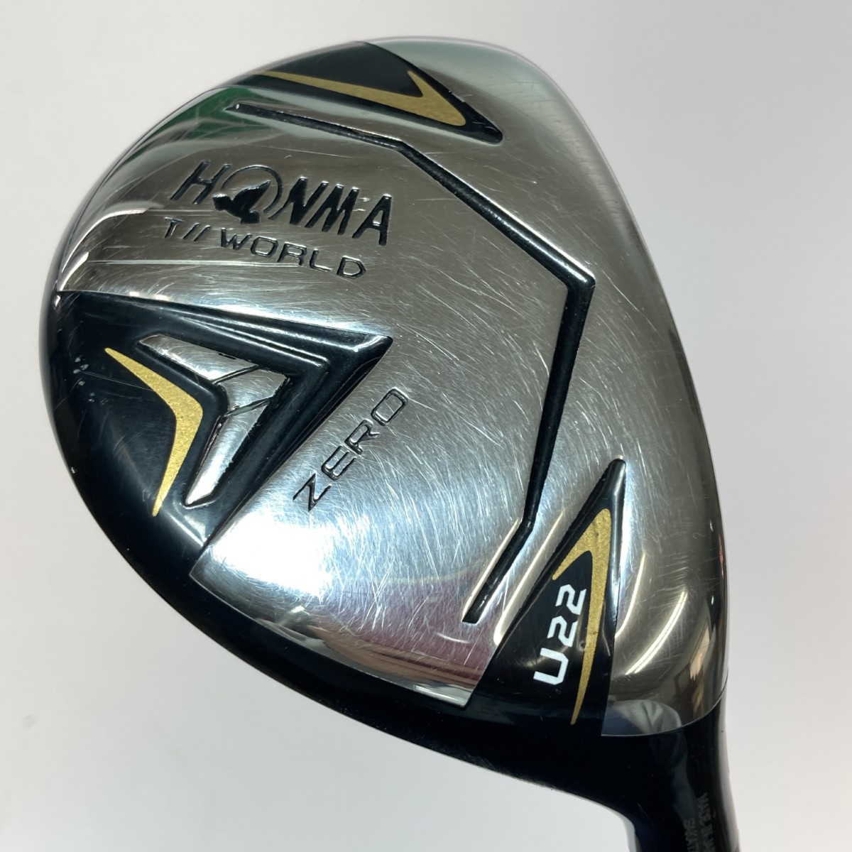 【中古】HONMA ホンマ TOUR WORLD ZERO UT 22° ユーティリティ VIZARD ZERO SR Cランク