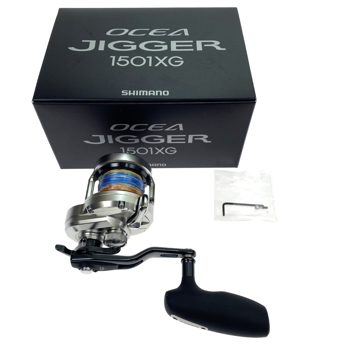 ##【中古】SHIMANO シマノ 21 オシアジガー 1501XG 左手持ち部分 043771 B位置づける