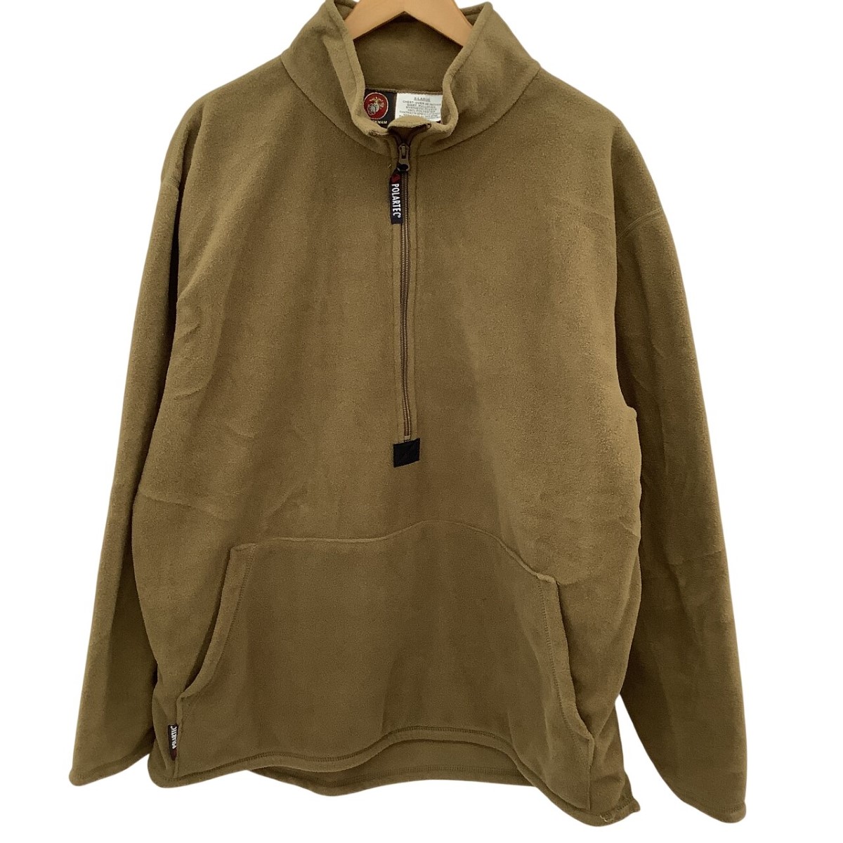 【中古】peckham ペッカム メンズ フリースジャケット SIZE XL ブラウン Bランク