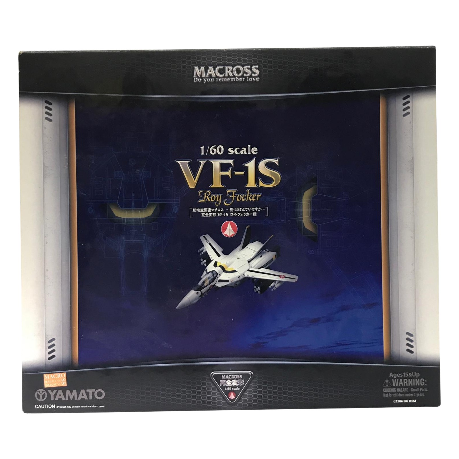 ▼▼【中古】 フィギュア 1/60 VF-1S ロイ・フォッカー機 Sランク