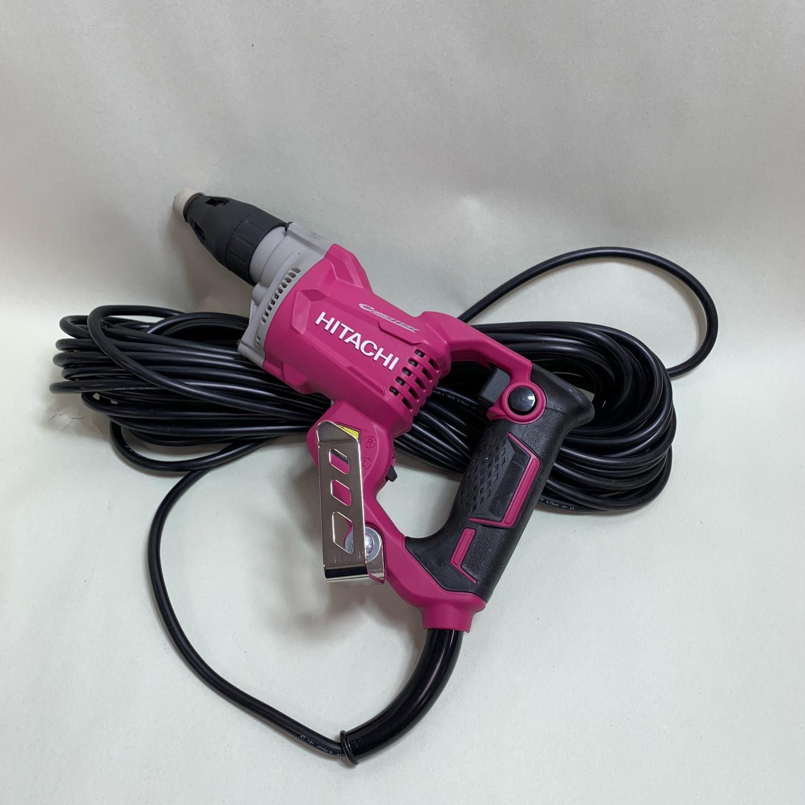 ♭♭【中古】HITACHI 日立 5ｍｍ ボード用ドライバ 本体のみ W5SE ピンク Bランク