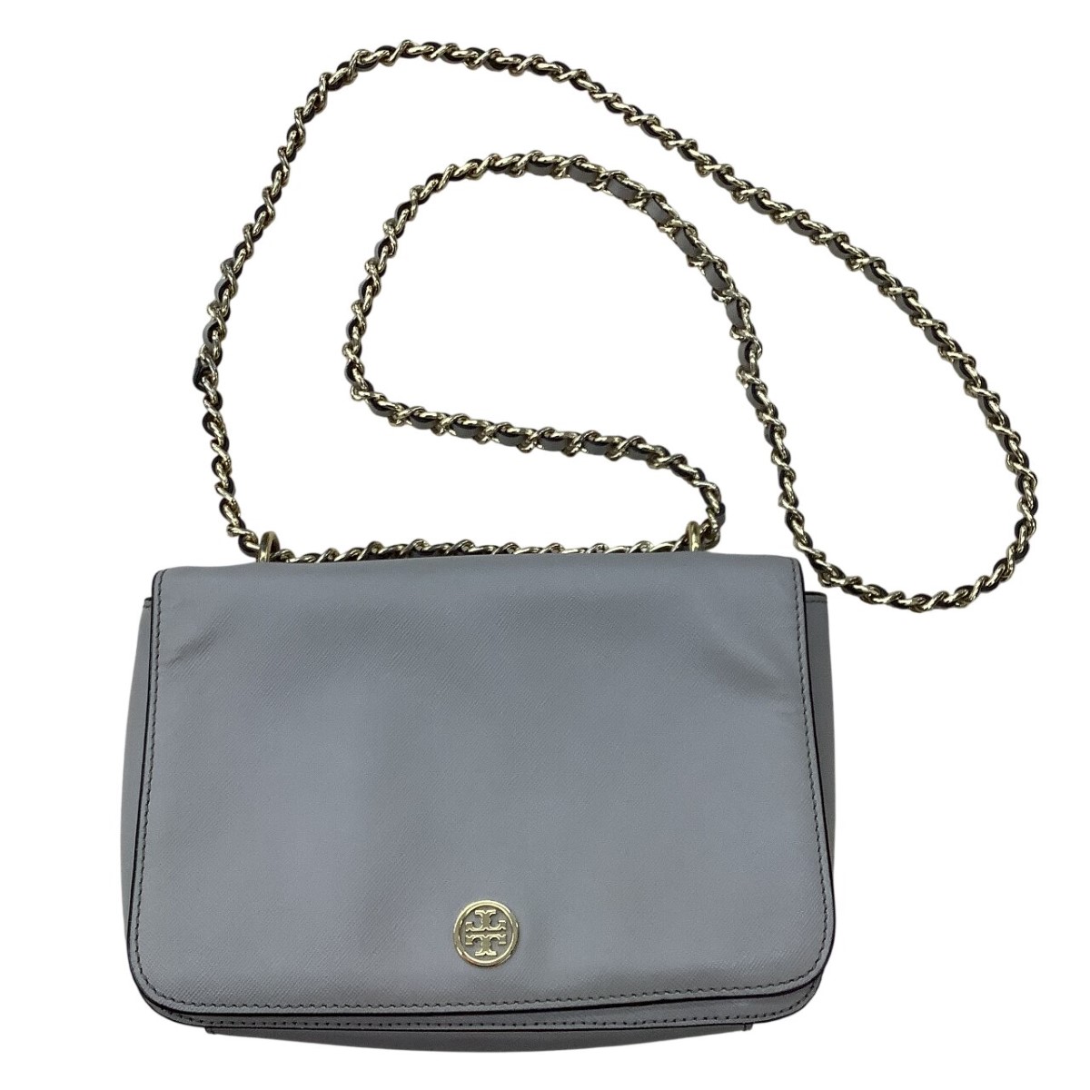 【中古】TORY BURCH トリーバーチ レディース ショルダーバッグ HFA031 グレー Bランク