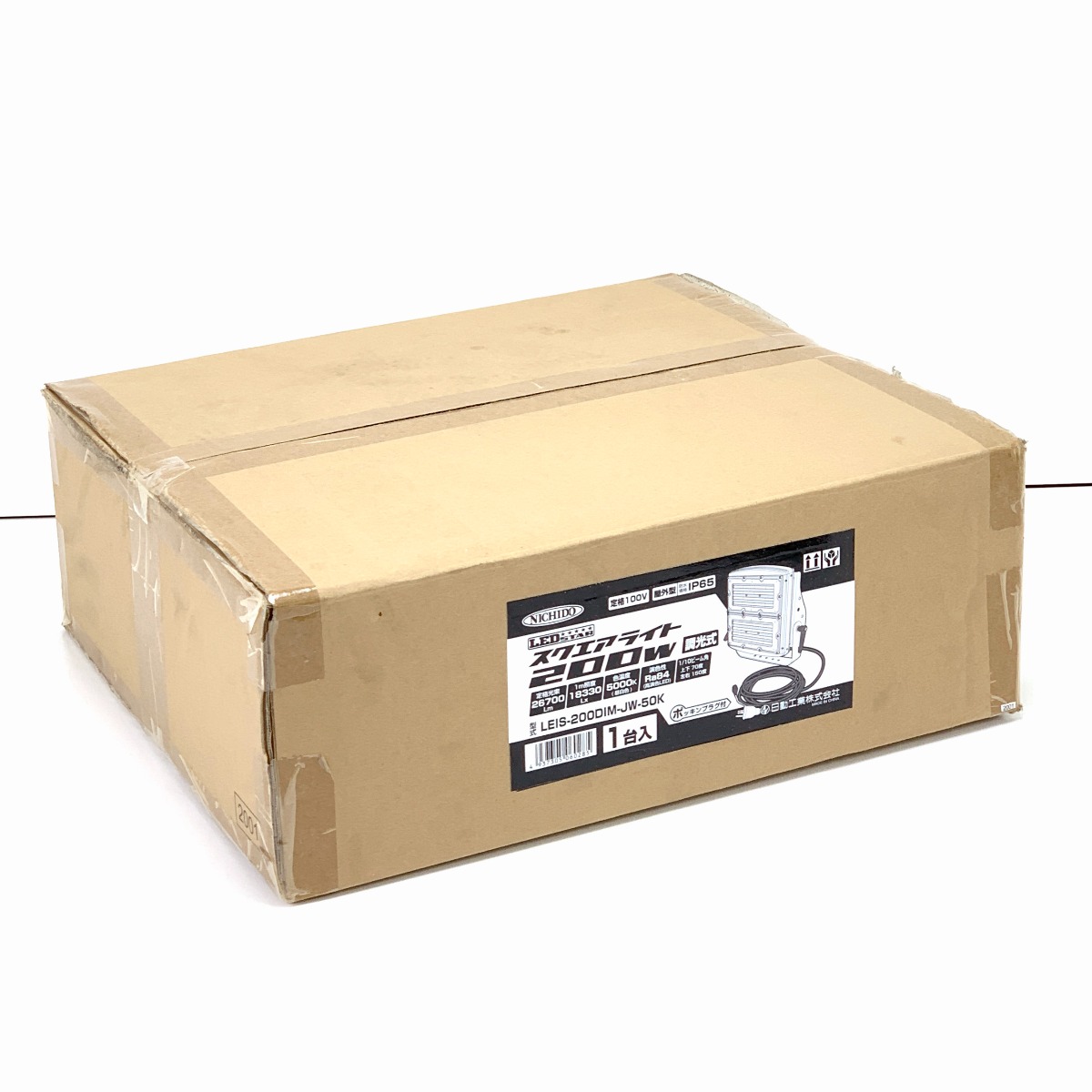 【中古】NICHIDO 日動実業 真四角点火装置200W 調光式 LEIS-200D-JW-50K S位置づける
