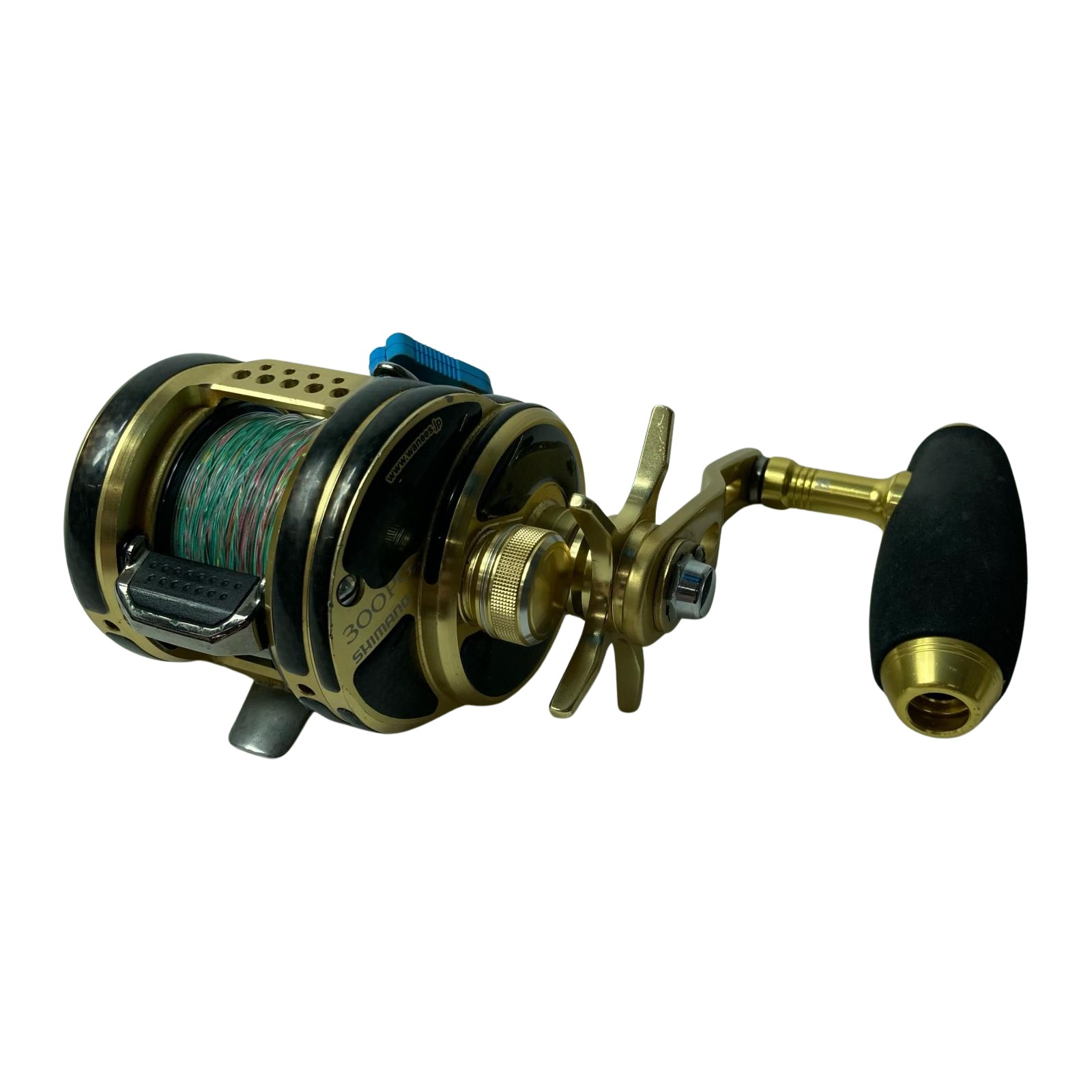 【中古】SHIMANO シマノ ベイトリール 16オシアコンクエスト 300PG 03592 炭素ステッカー 本体のみ C価値づける