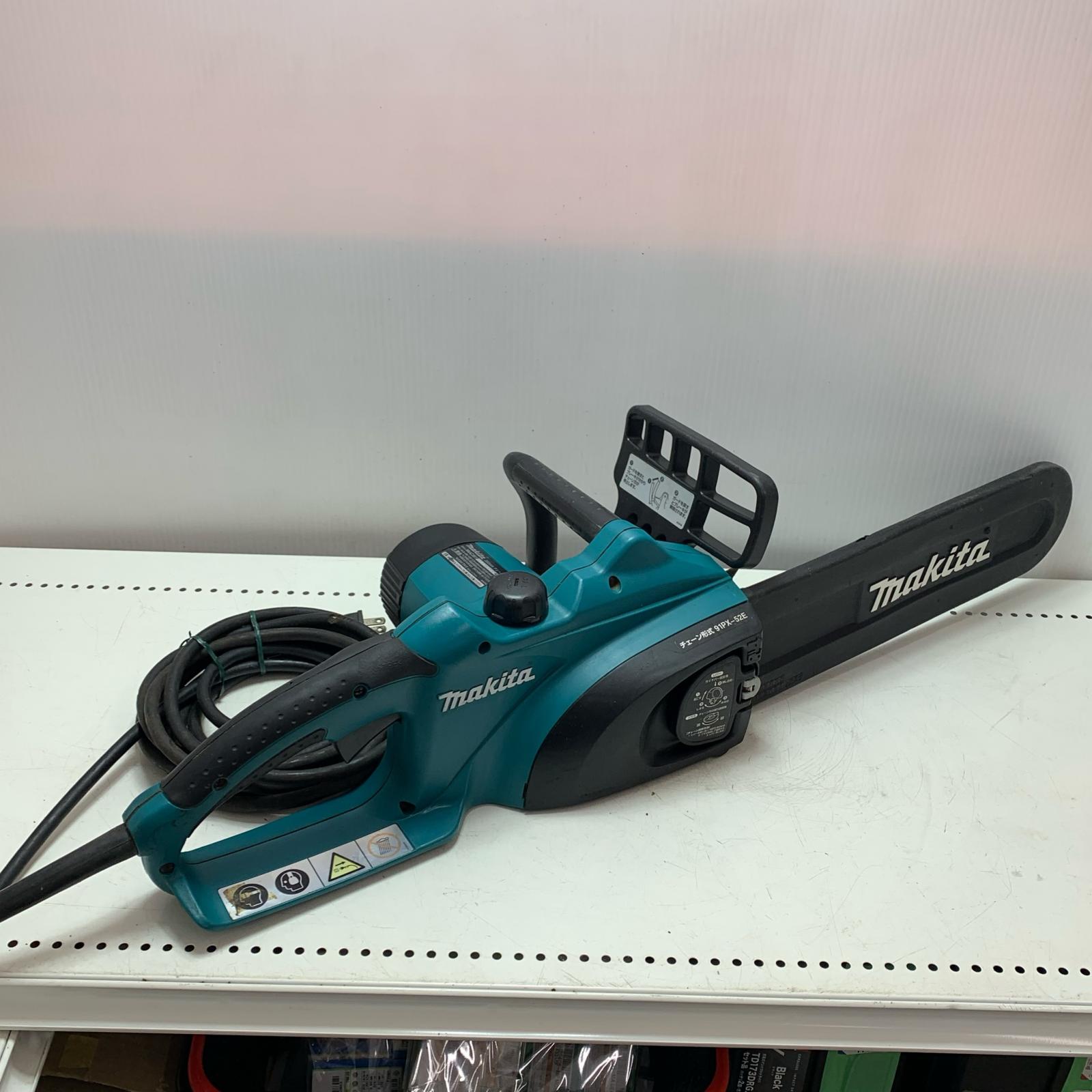 【中古】MAKITA マキタ 350mm チェーンソー MUC351 ブルー Cランク