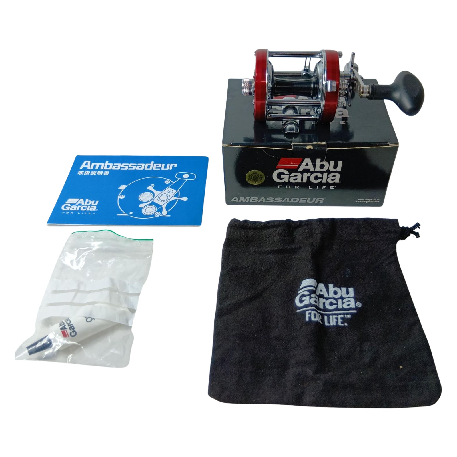 【中古】Abu Garcia アブガルシア ベイトリール 00A17SE 大使 6500CS A価値づける