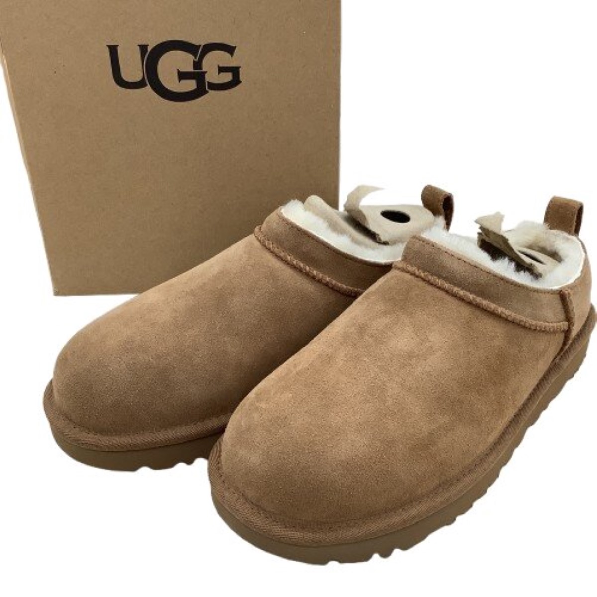 【中古】UGG アグ レディース ローカットブーツ SIZE 23糎 ベージュ A序列付ける
