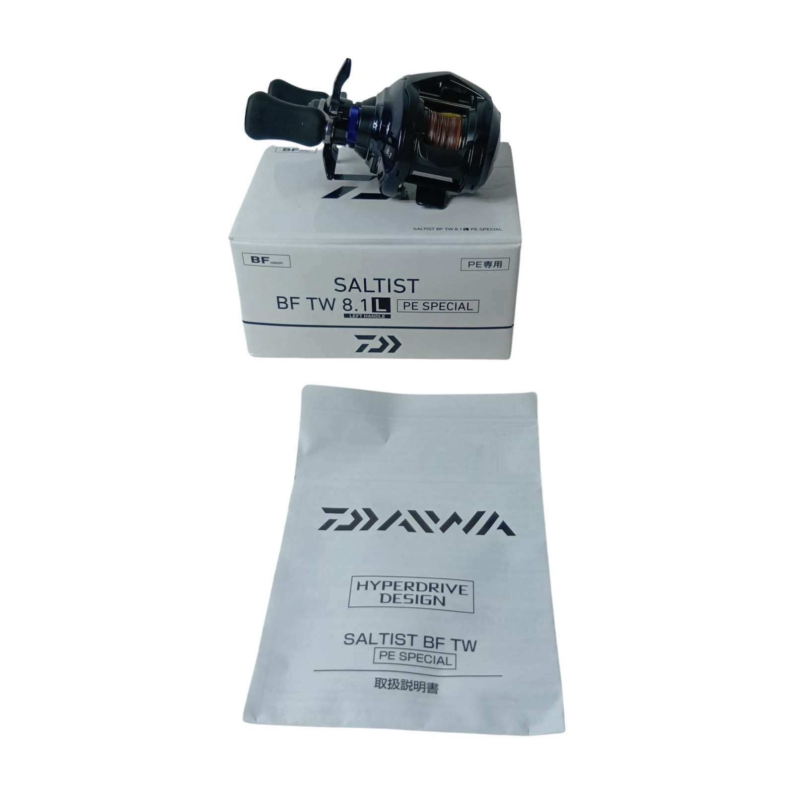 【中古】DAIWA ダイワ ベイトリール 23ソルティスト BF TW 8.1L PE SP 00631031 Aランク