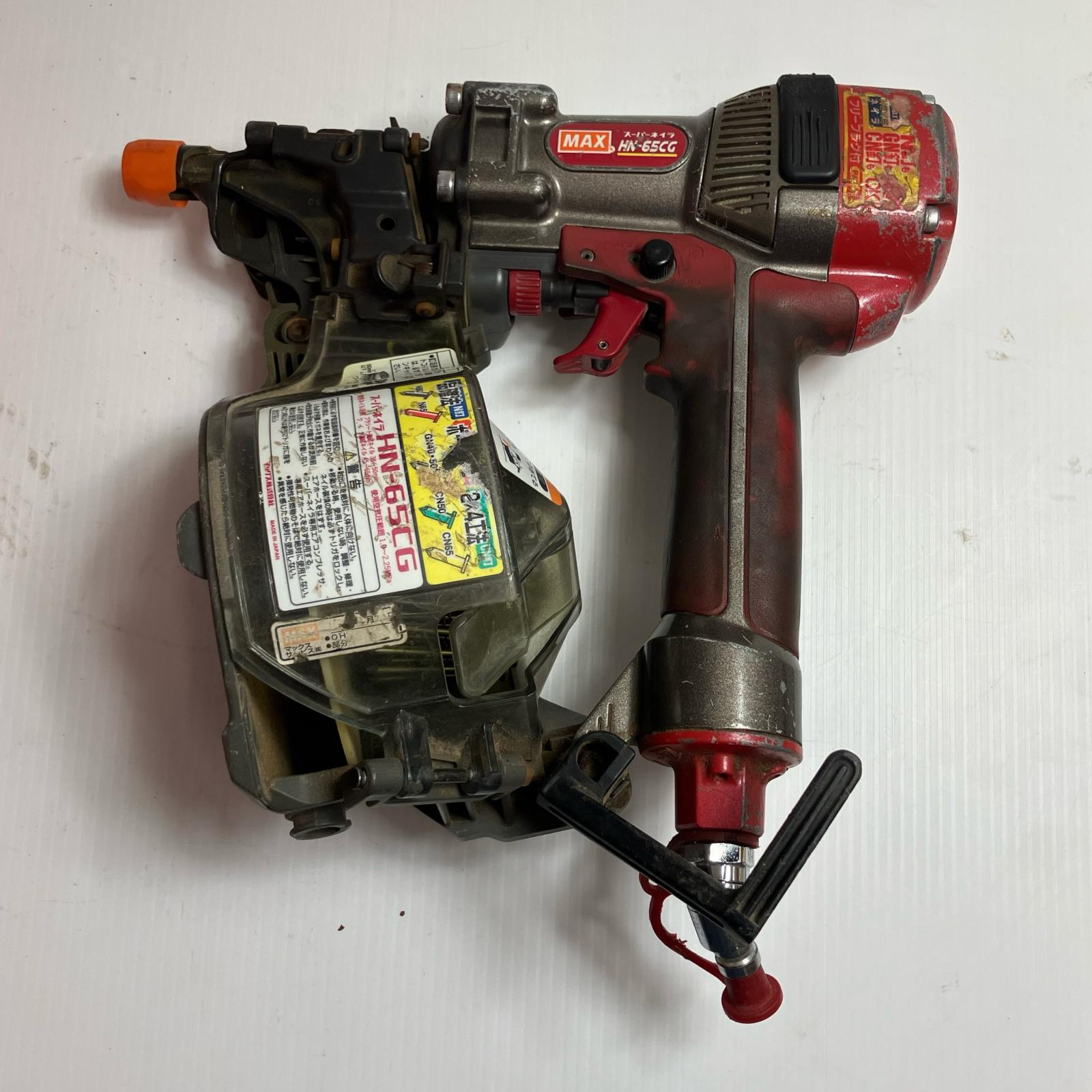 【中古】MAX マックス エア湖釘打ち 高圧 HN-65CG B位置づける