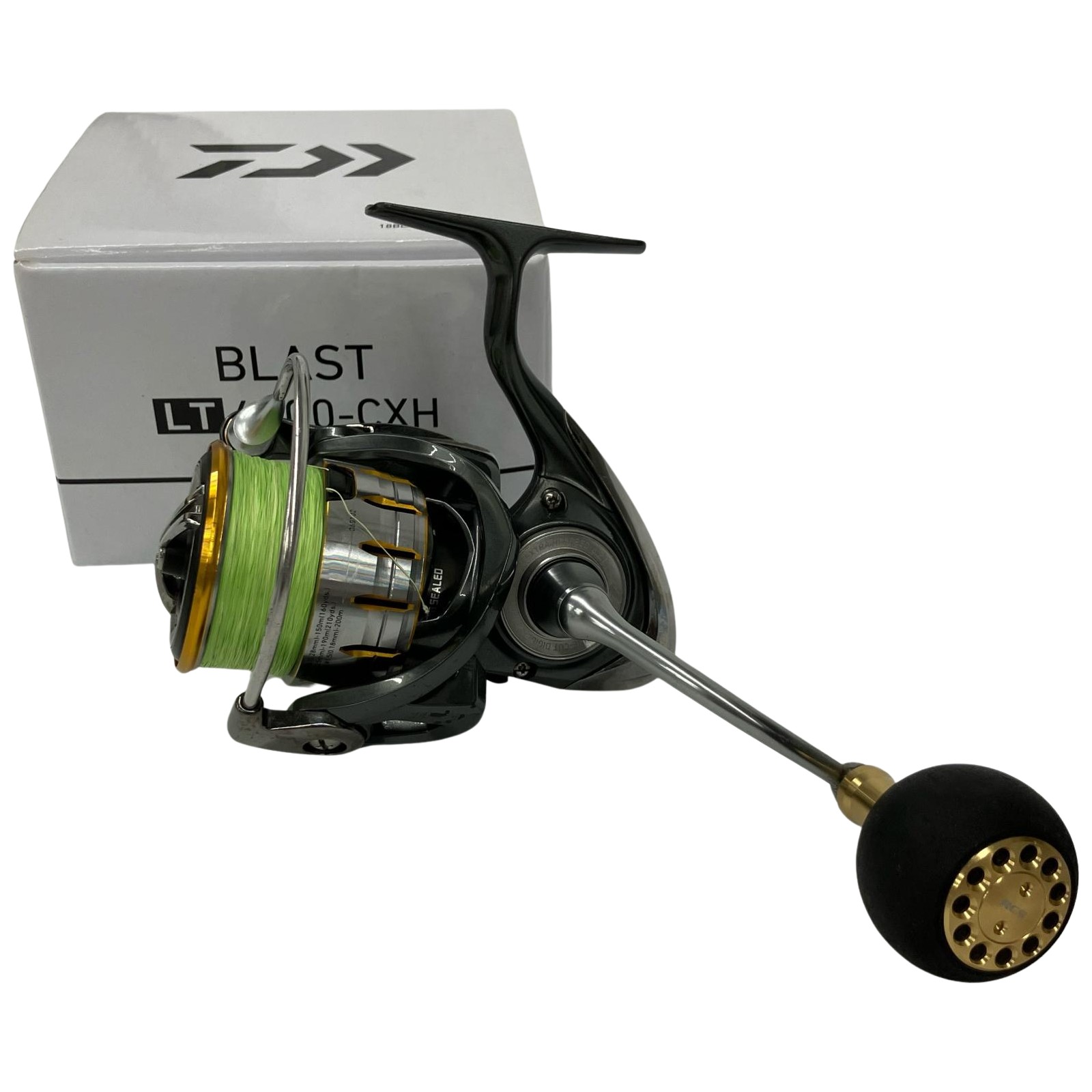 △△【中古】DAIWA ダイワ スピニングリール 18ブラジャー同盟罷工LT4000-CXH 手持ち部分RCSうつり変わり済み 065102 C価値づける