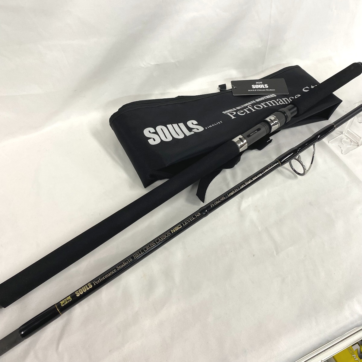 【中古】SOULS ソウルズ ロッド パフォーマンススタジオ16 ヘルクロスカーボンN80 PS-O80LN8S Sランク