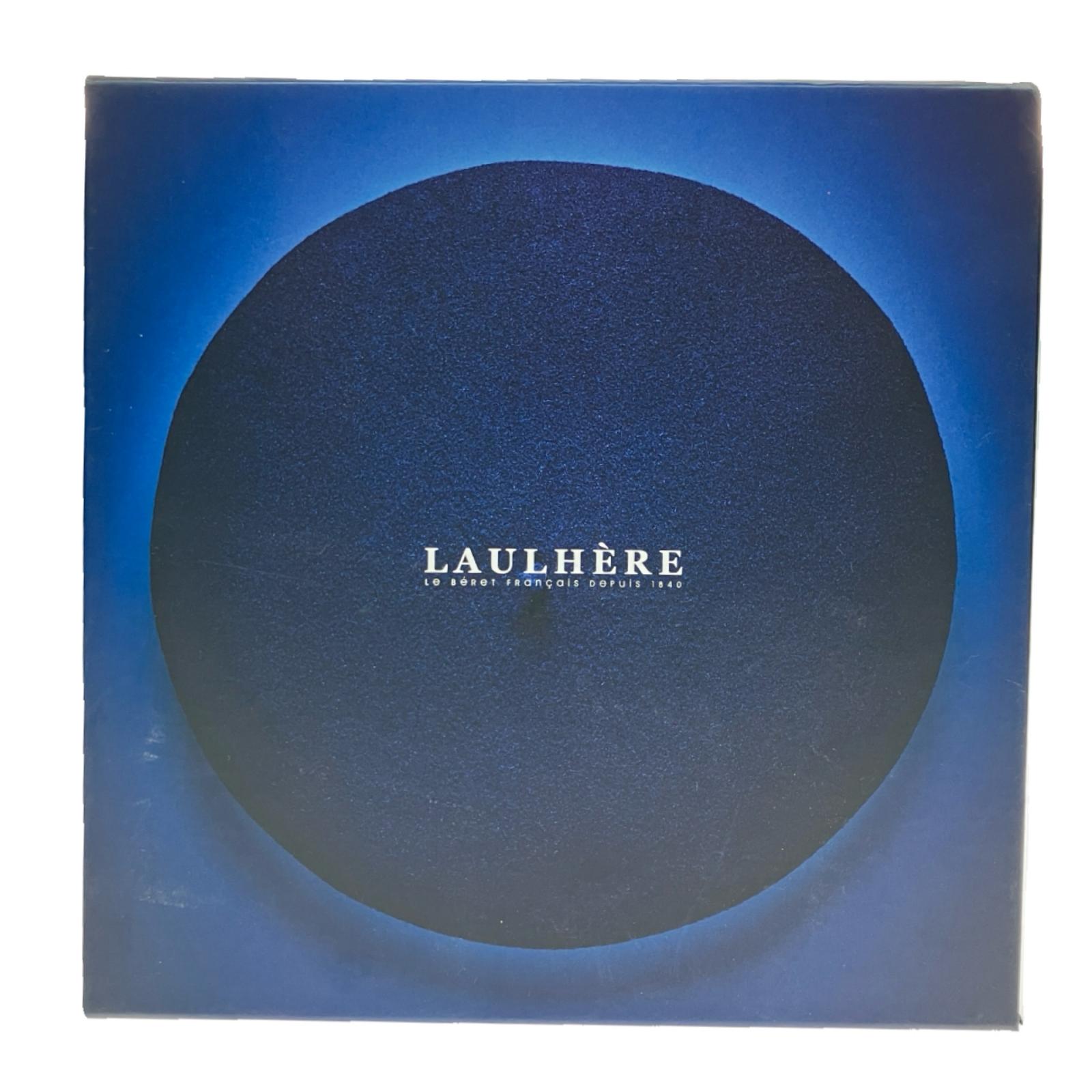 【中古】LAULHERE ローレル CAMPAN カンパン ウールベレー帽 ブラック Sランク
