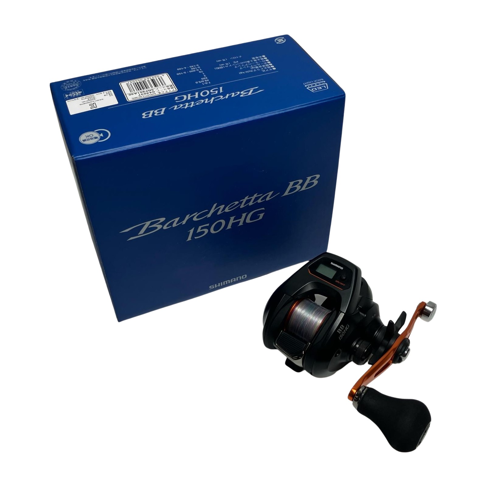 【中古】SHIMANO シマノ ベイトリール 21バルケッタBB 150HG 044037 Aランク