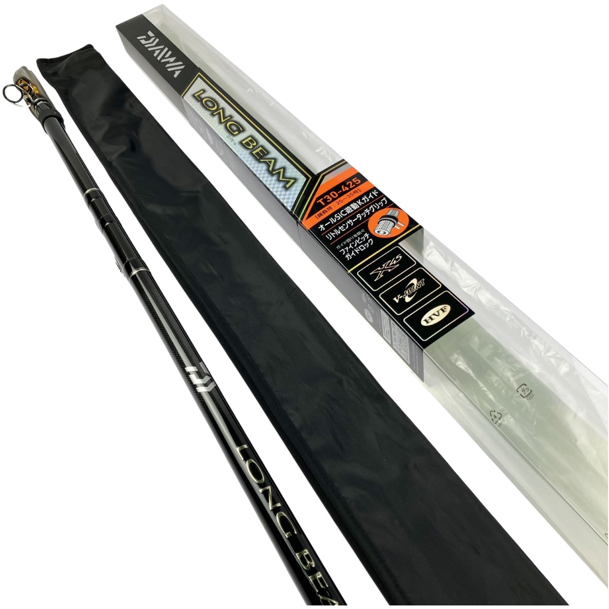 【中古】DAIWA ダイワ 振出投竿 23ロングビーム T 30-425 05401146 Aランク