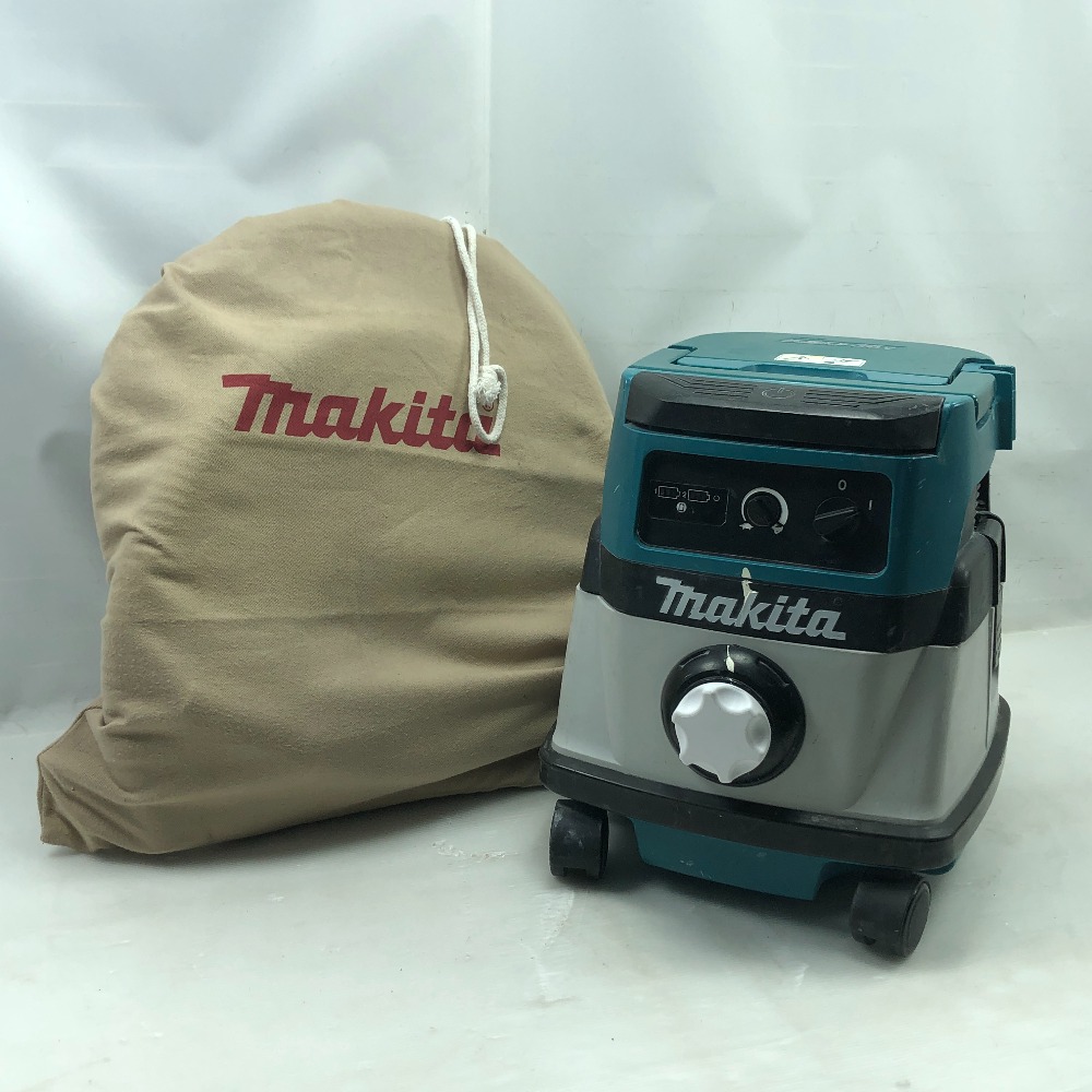 ◇◇【中古】MAKITA マキタ 工具 ハイブリッド集塵機 ホース・ノズル付 コードレス式 VC860D ブルー Cランク