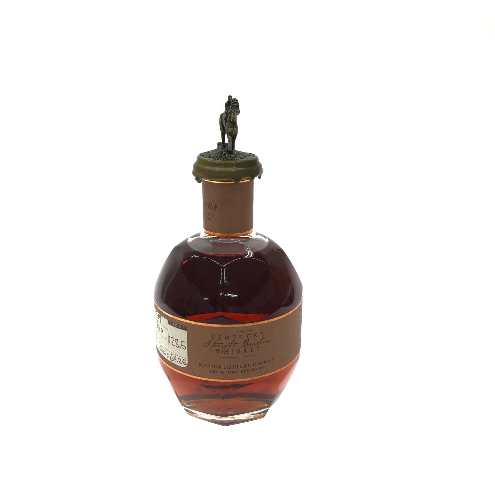 ▼▼【中古】Blanton ブラントン 蒸留酒類 ウィスキー バーボン ブラントン ストレート フロム ザ バレル 2019 750ml 64.25% Sランク 未開栓|リサイクルビッグバン店