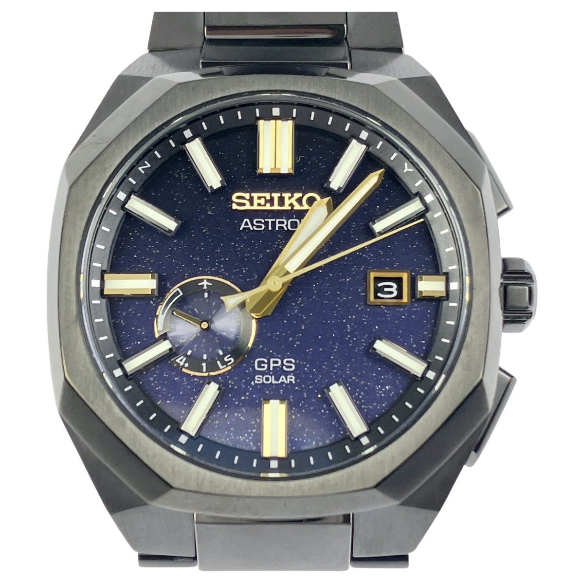 【中古】SEIKO セイコー アストロン GPSソーラー Nexter Starry Sky 2024 制限事項青写真 SBXD021 A価値づける