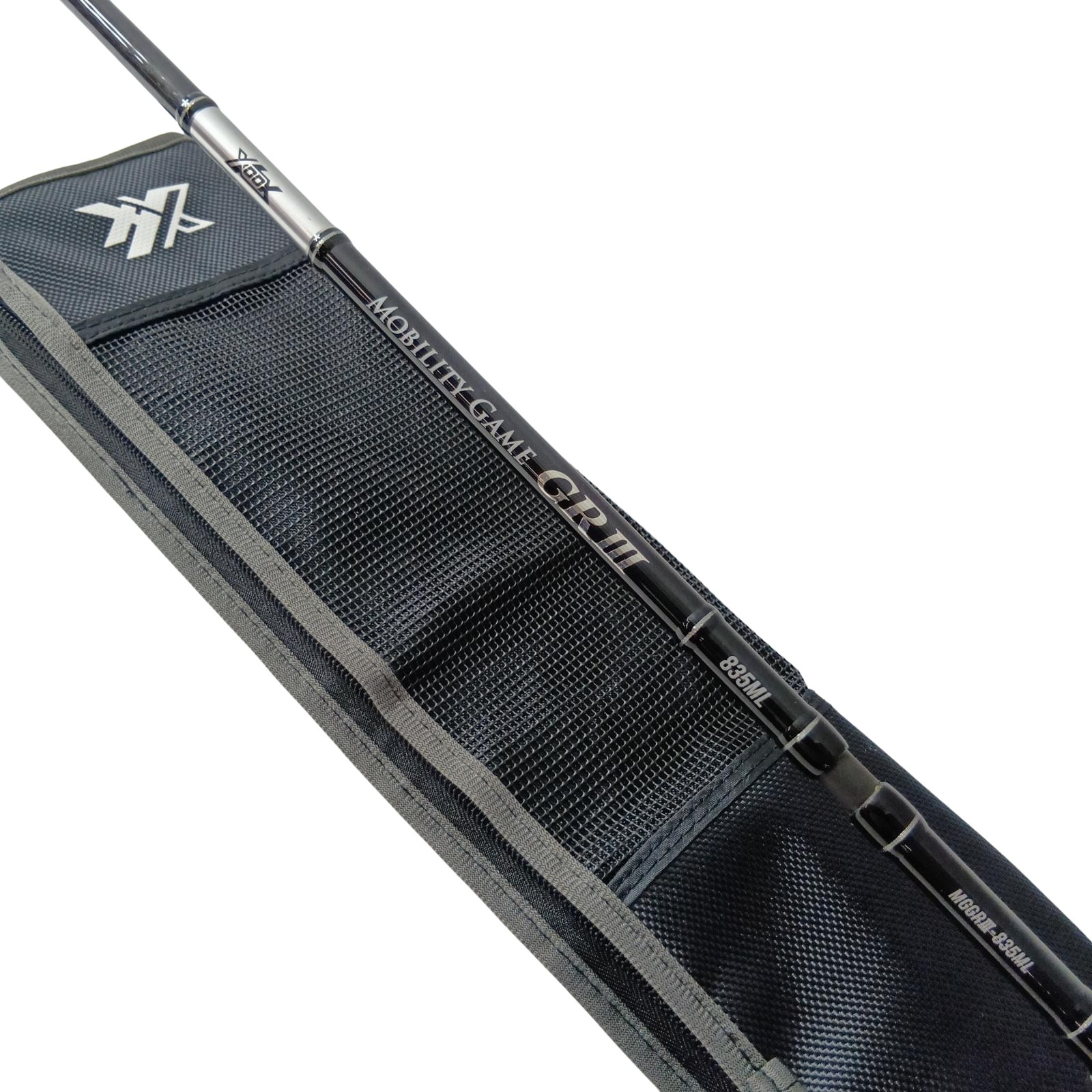 【中古】XOOX エギングロッド MOBILITY GAME GR III 835ML 竿袋付 Bランク