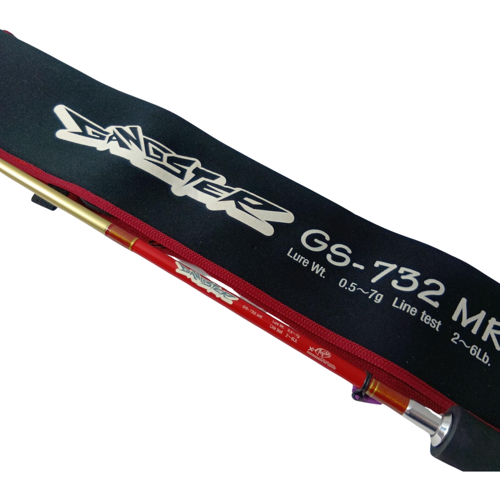 【中古】ハルシオンシステム アジングロッド ギャングスター GS-732MR 竿袋付 Bランク 15,444円