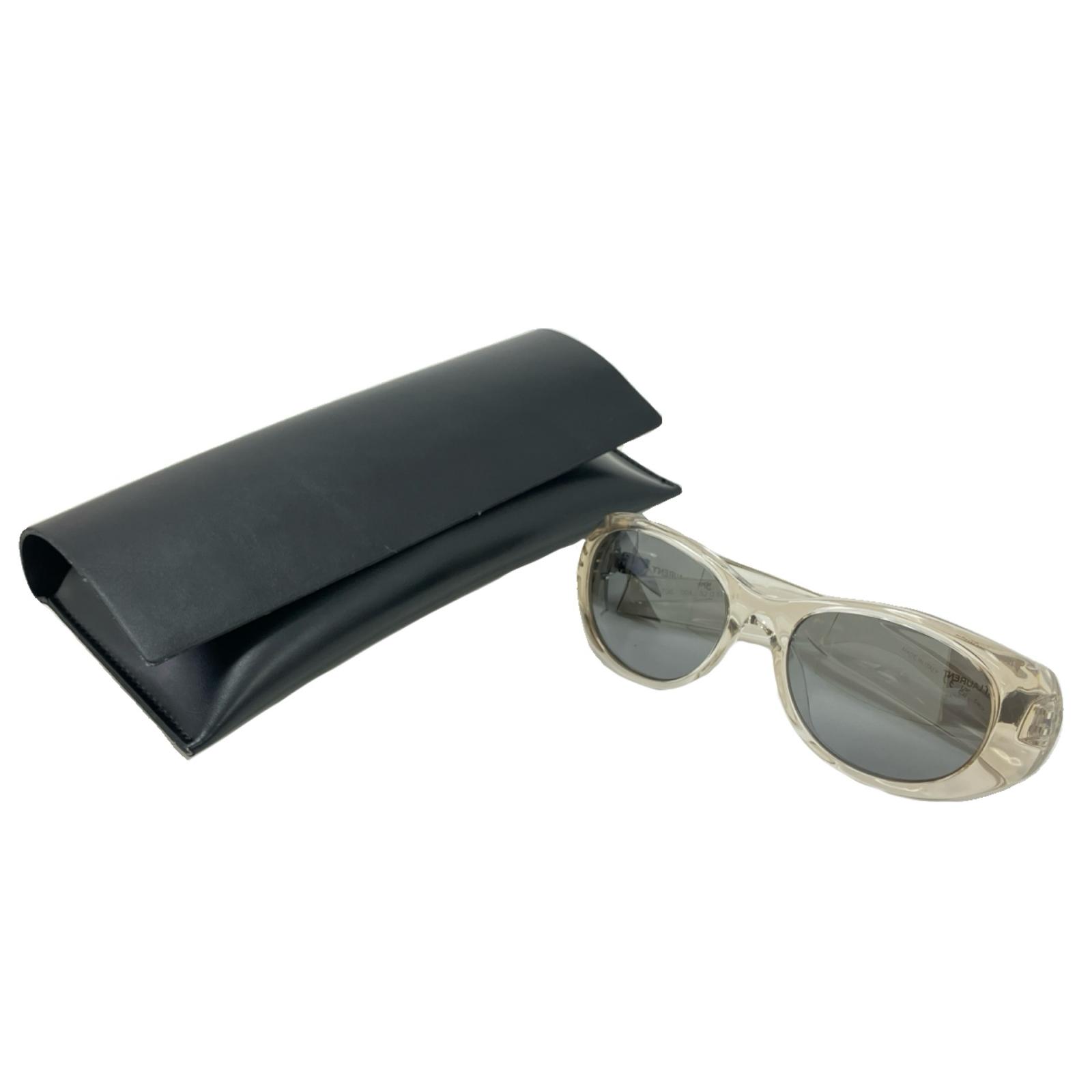 $$【中古】SAINT LAURENT サンローラン サングラス ユニセックス SL736 クリア Bランク