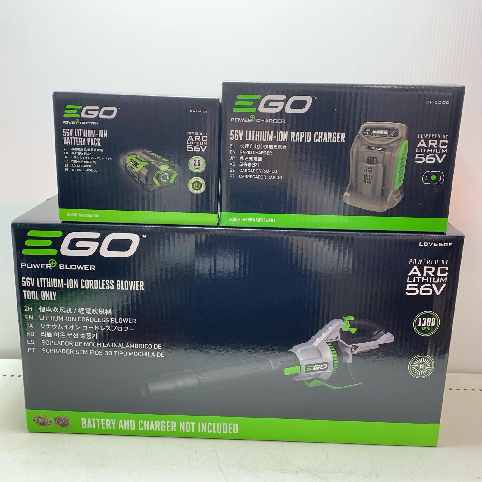 【中古】EGO コードレスブロワ LB7650E S序列付ける