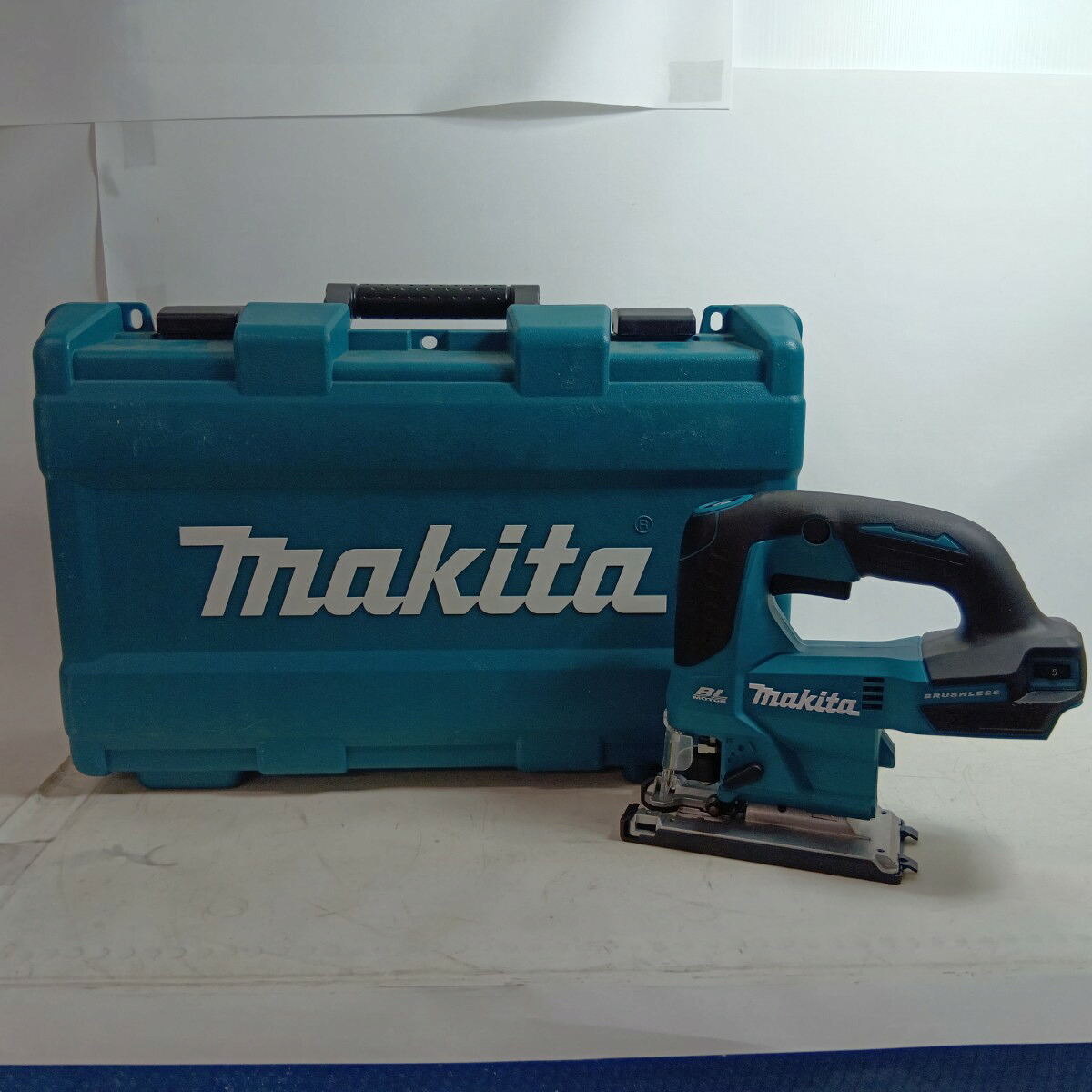 【中古】MAKITA マキタ ジグソー JV184DZK ブルー 未使用品(S) ケース付 コードレス 18v 0068241Y Sランク